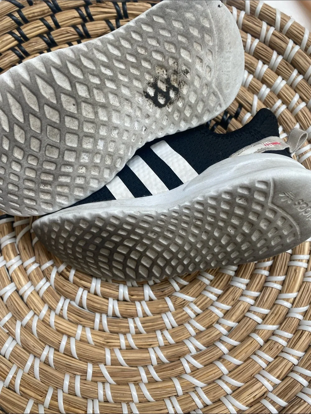 Kids Black Slip-On Adidas